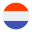 Nederlands Flagge Symbol